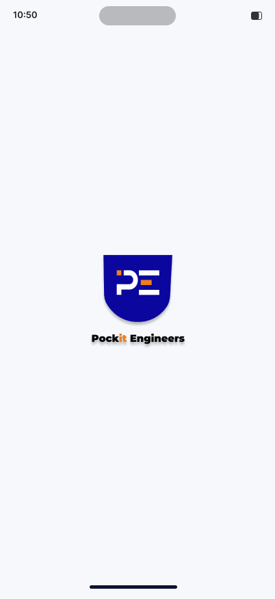 Pockit splash screen